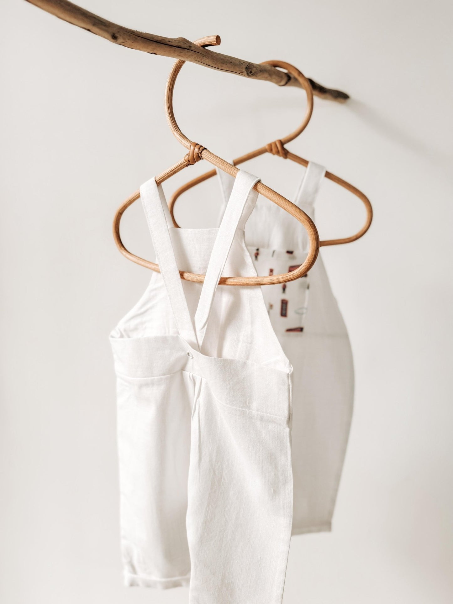 London Design Pure Linen kids Dungaree 6m+ 4 Yrs - Organic little one