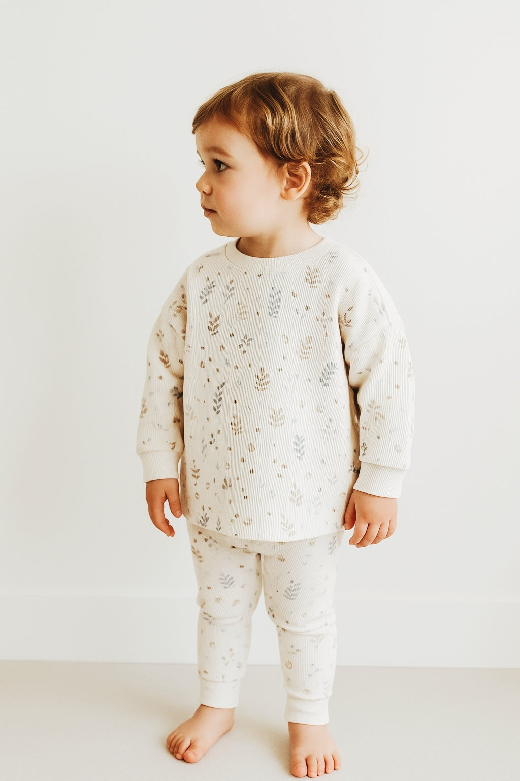 Botanical Organic Cotton Sweater & Jogger Set