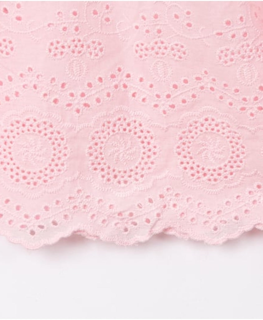The Blossom Dress. Broderie Anglaise Dress – Organic Cotton