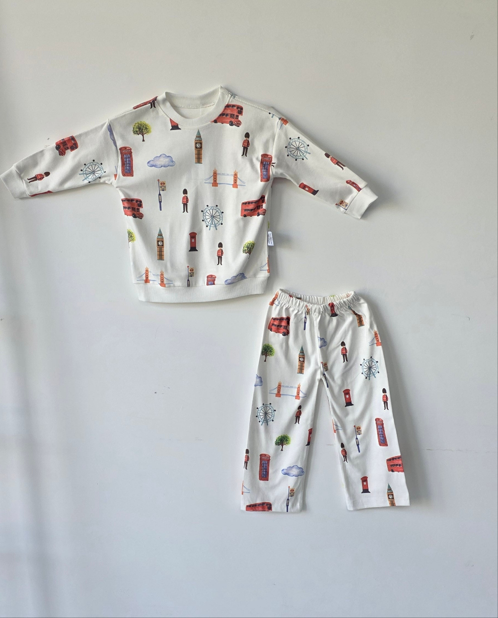 London Adventures Organic Cotton Kids Set