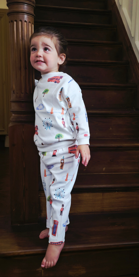 London Adventures Organic Cotton Kids Set