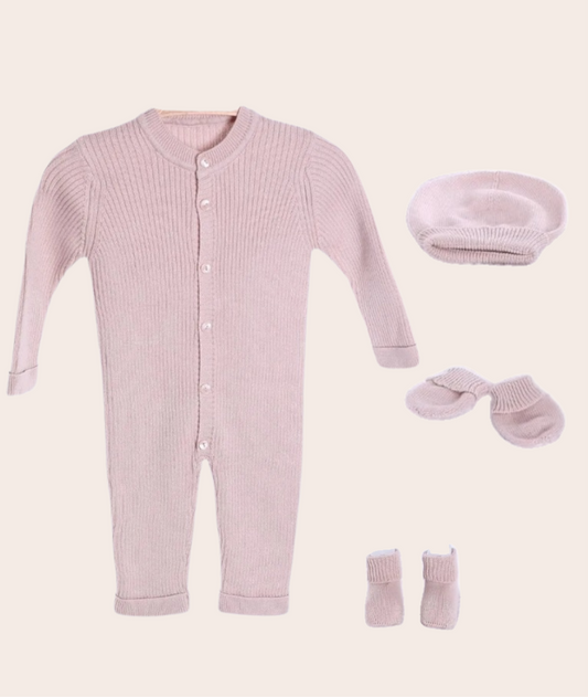 Newborn Complete Gift Set ~ Dusky Rose Pink