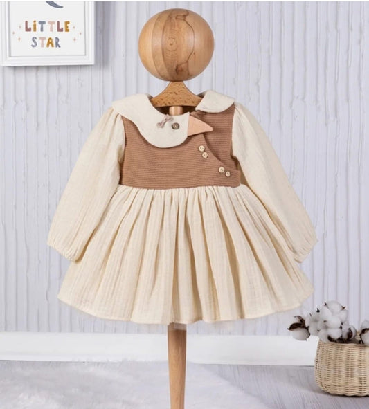 Little Duckling Baby Girls Knit Dress