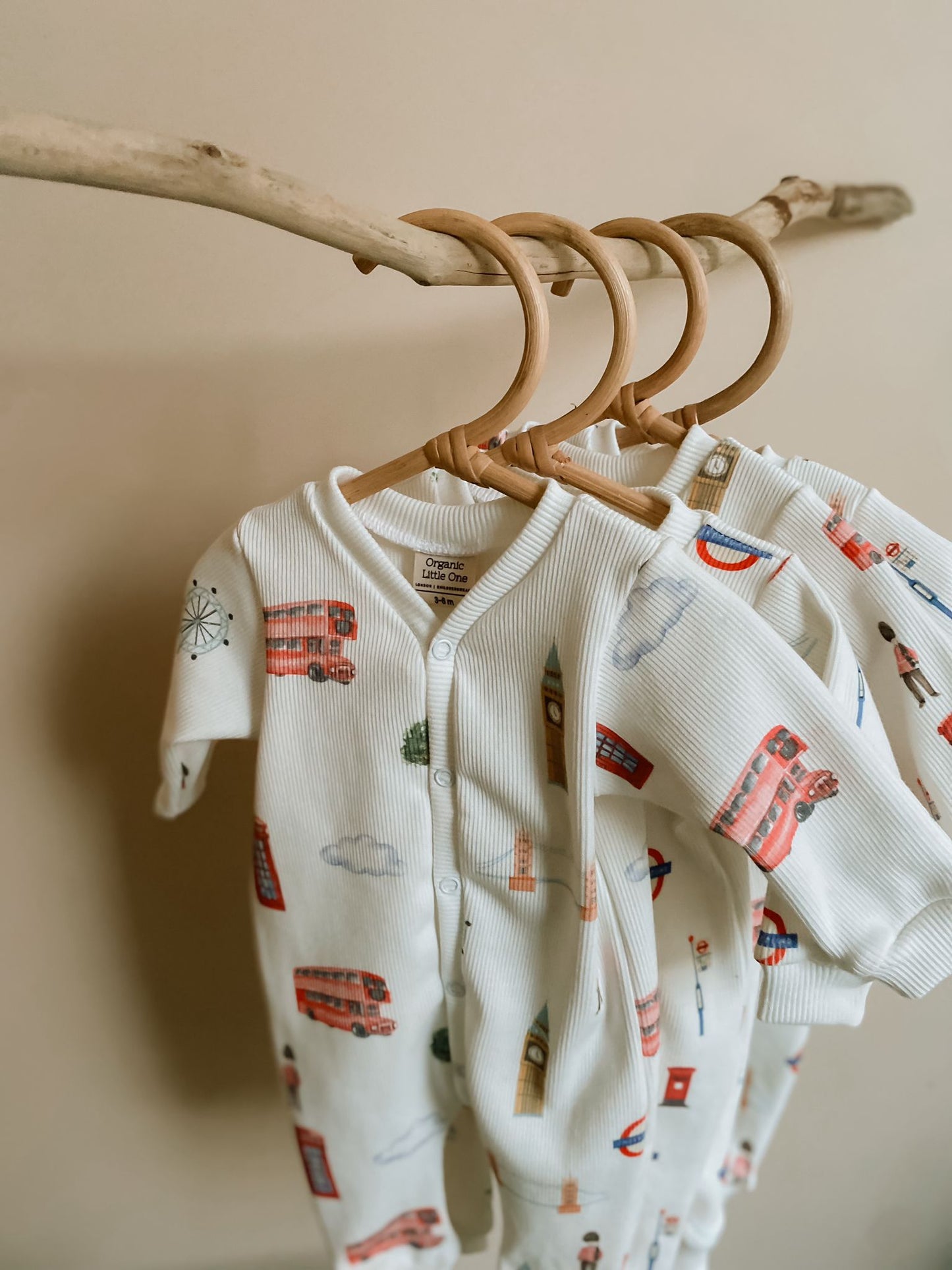 London Organic Cotton Sleepsuit - Organic little one