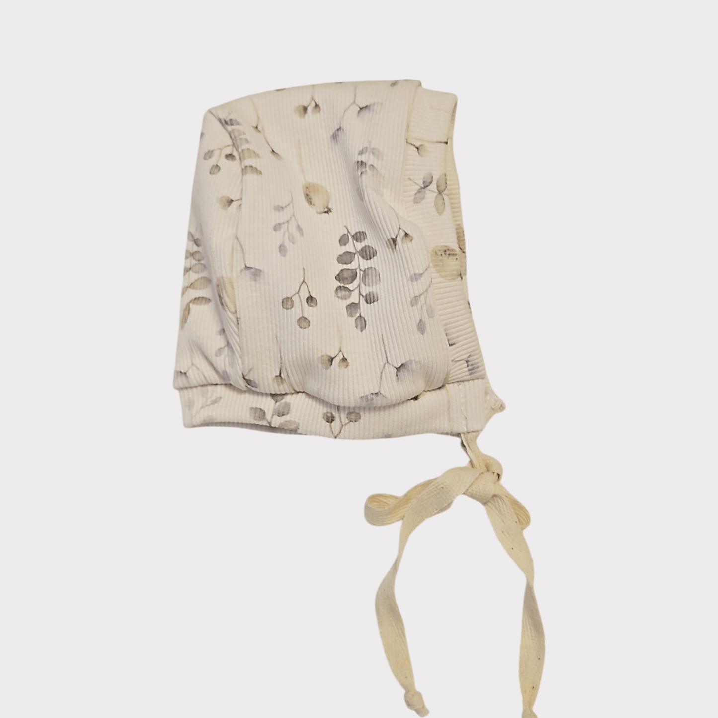 OLO Botanic Print Baby Bonnet - Organic little one