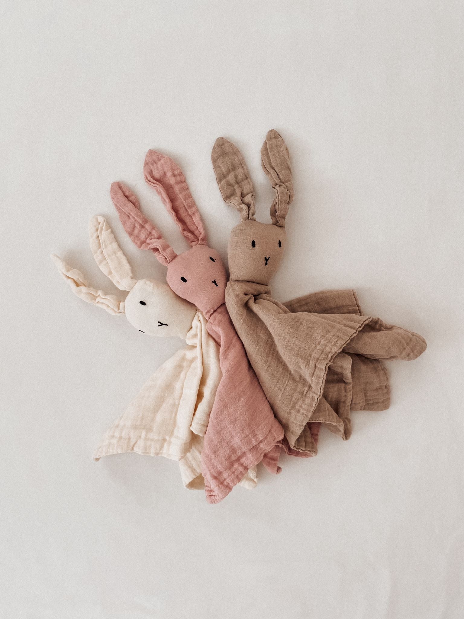 Organic Bunny Comforter - Taupe - Organic little one