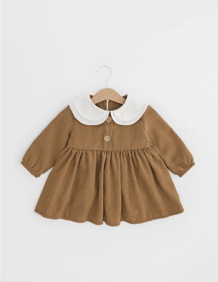 Organic Little One Corduroy Girls Dress - Organic little one