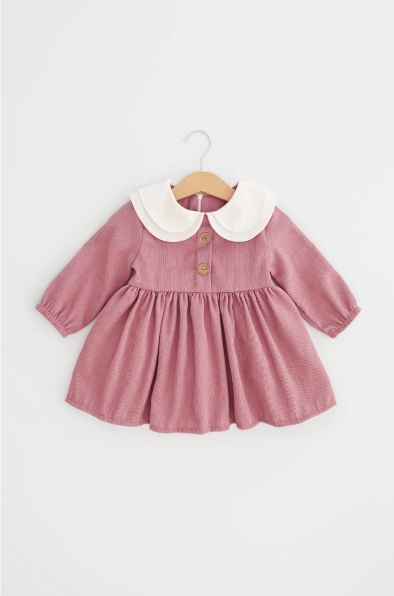 Organic Little One Corduroy Girls Dress - Organic little one