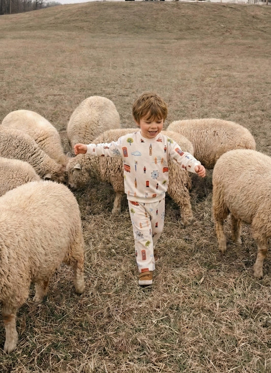 London Adventures Organic Cotton Kids Set