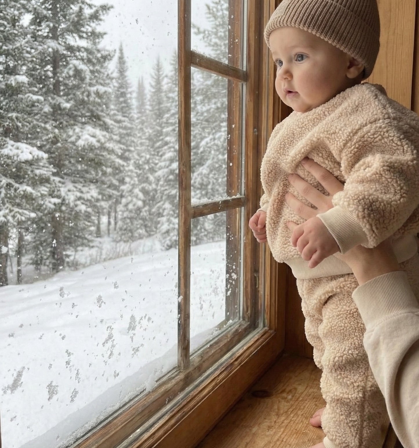 Sherpa Teddy Lounge Set | Latte