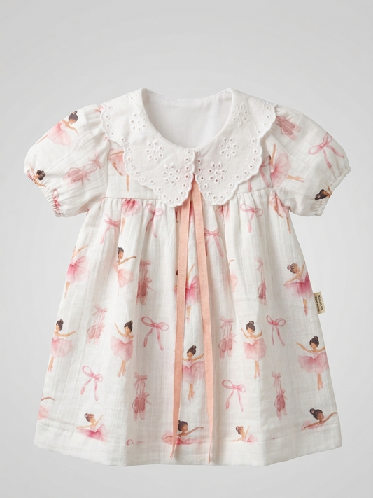 Ballerina Organic Muslin Dress