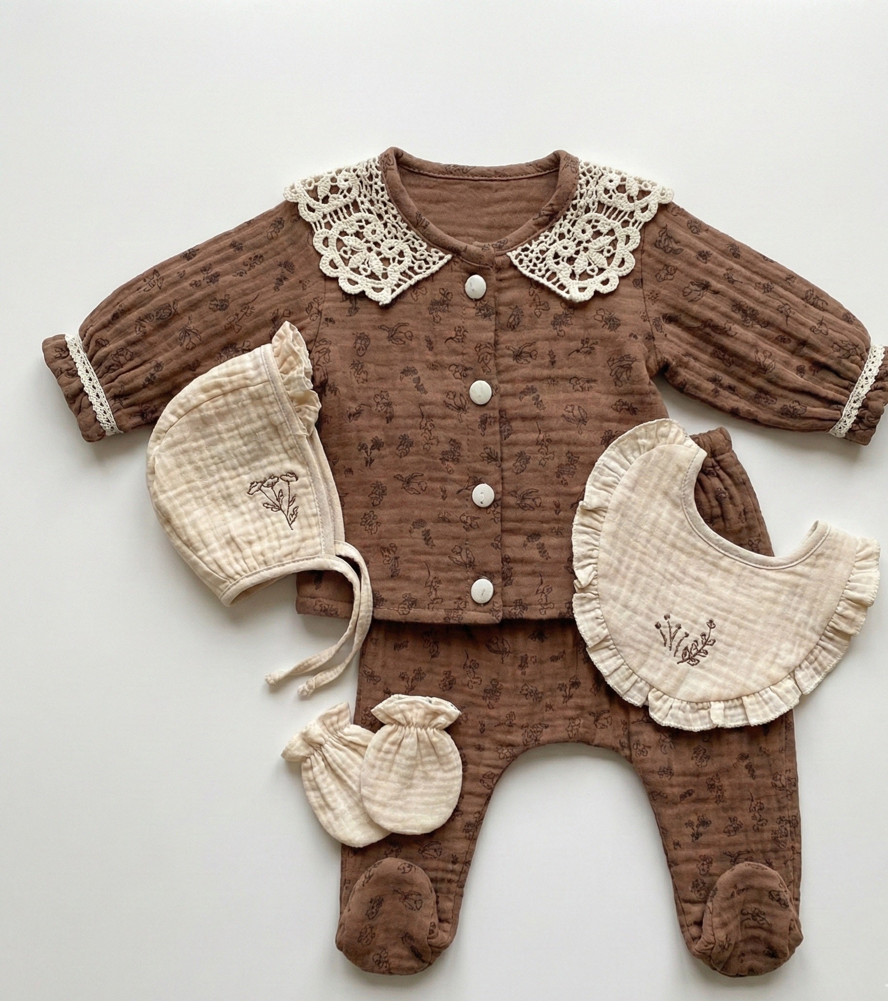 Little Meadow Newborn Set – Organic Little One