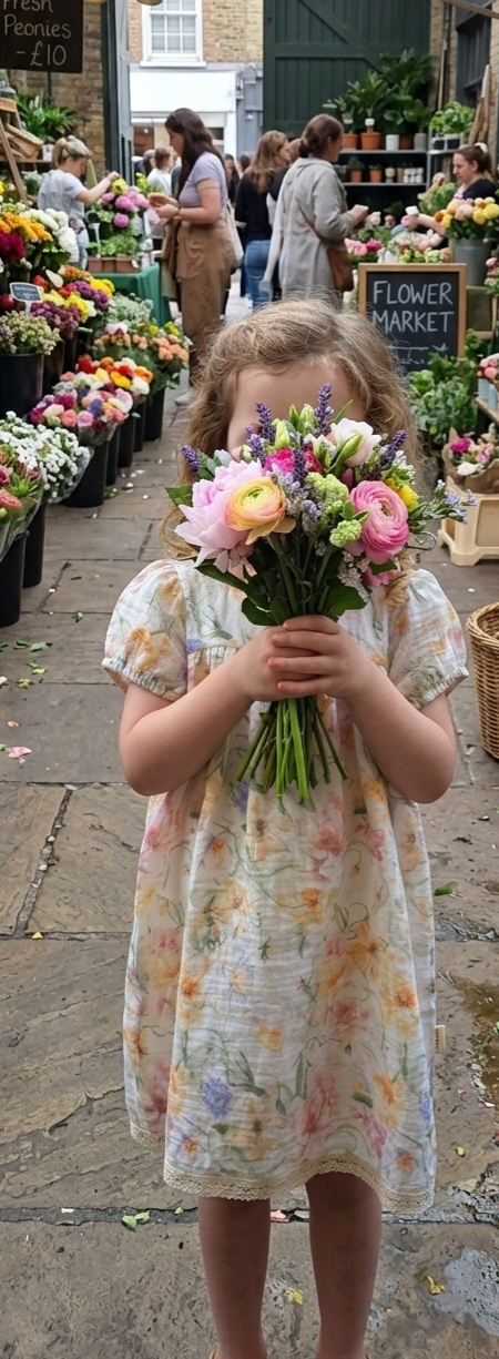 English Garden Organic Muslin Dress