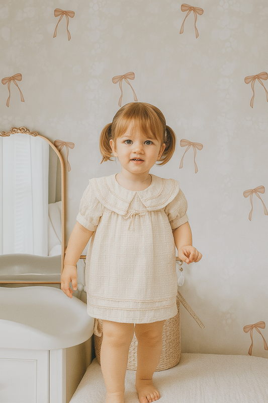 The Evie Bow Collar Dress