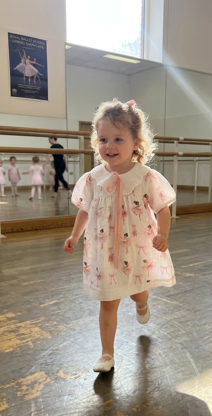 Ballerina Organic Muslin Dress