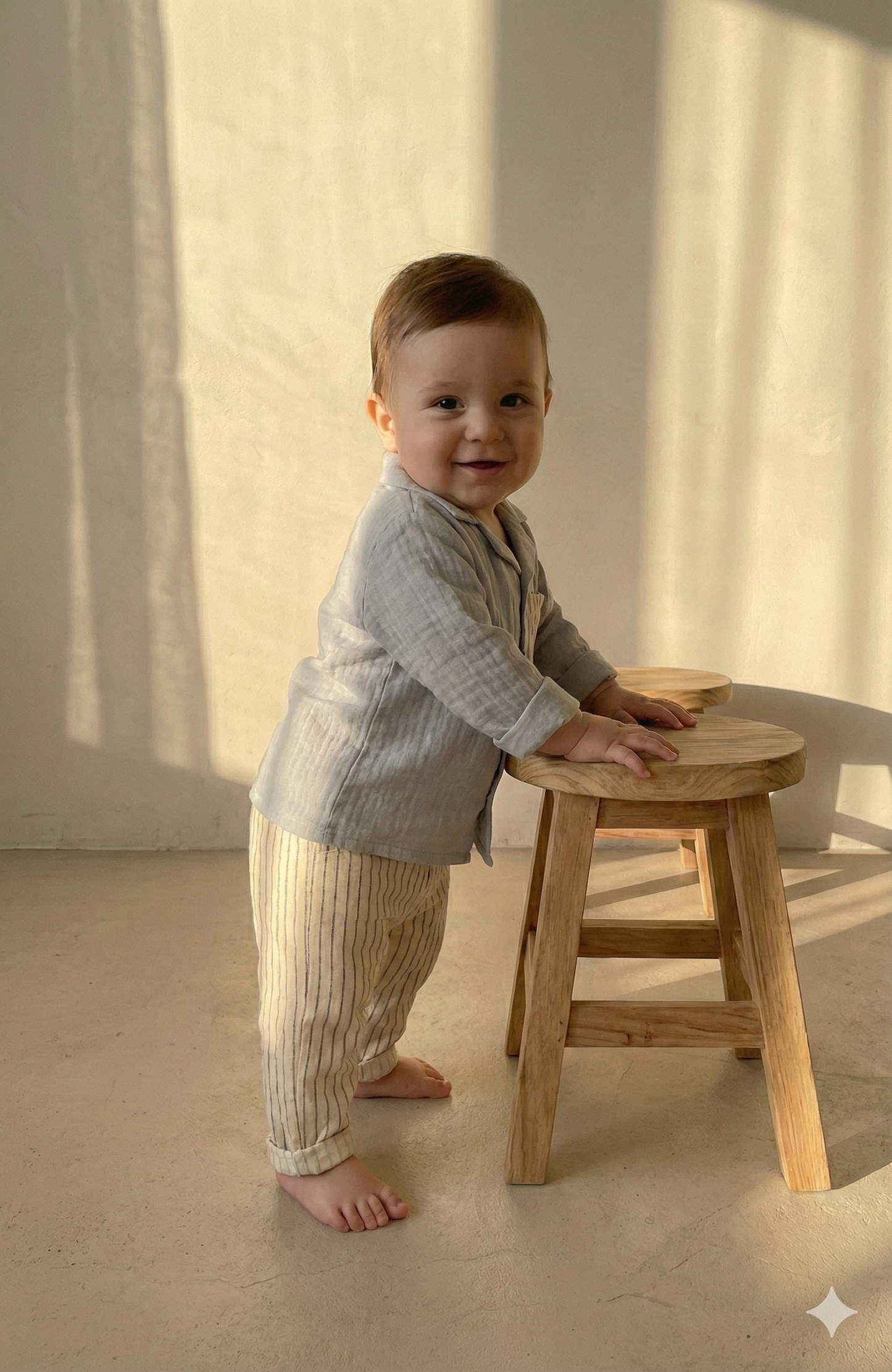 Riviera Muslin Stripe Set | Organic Cotton Kidswear – Organic Little One