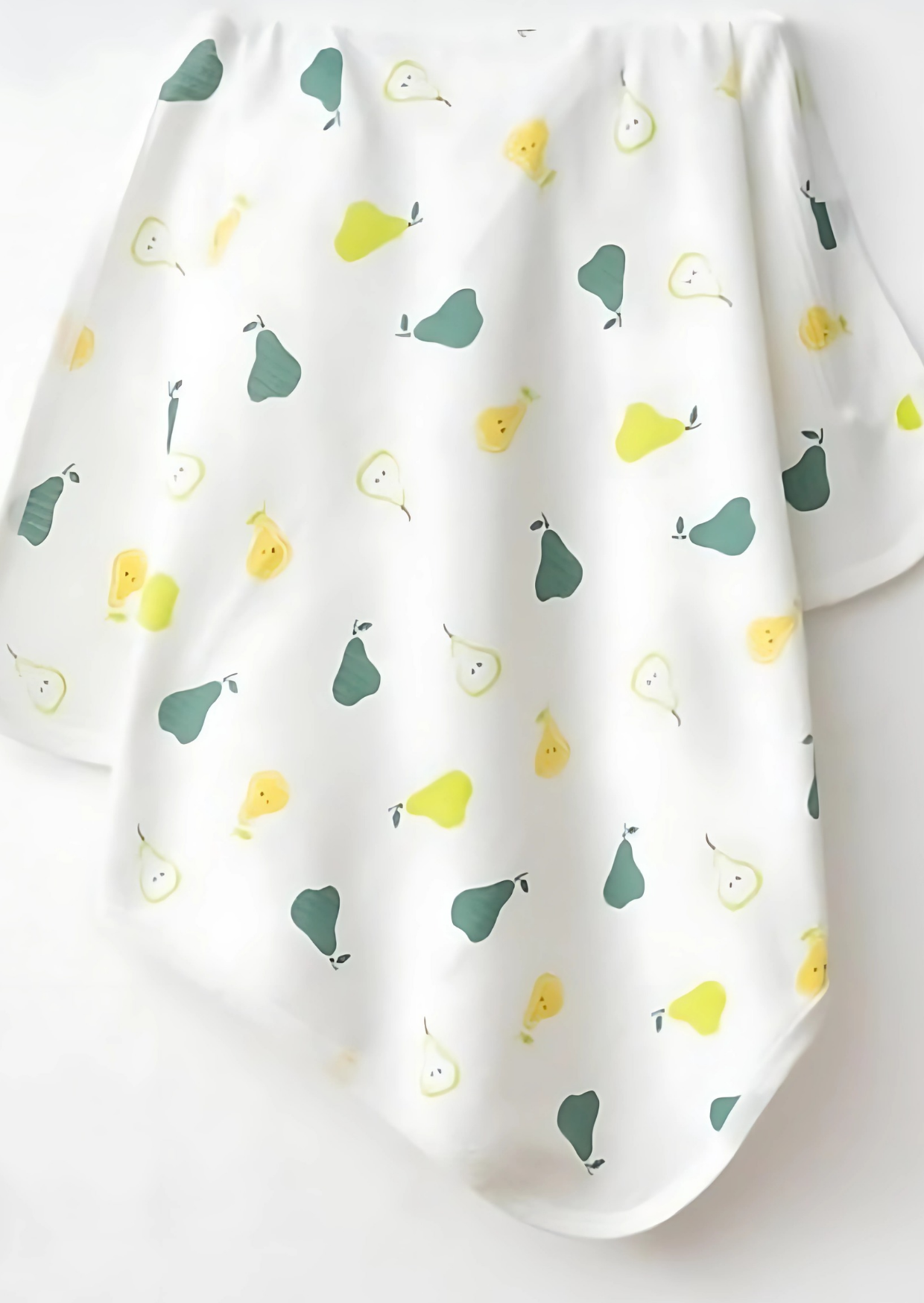 Pear Parade Organic Cotton Baby Blanket – Pear Print (80x90cm)