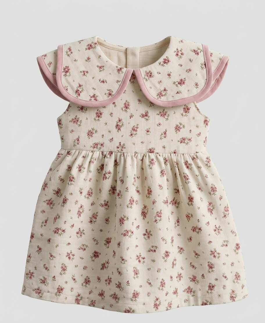 The Rosalie Girls Dress — Rose Floral