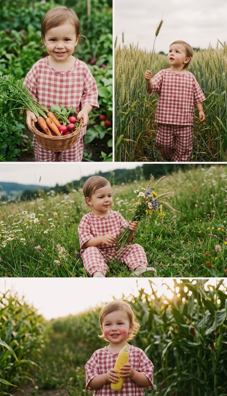 The Terra Gingham Set