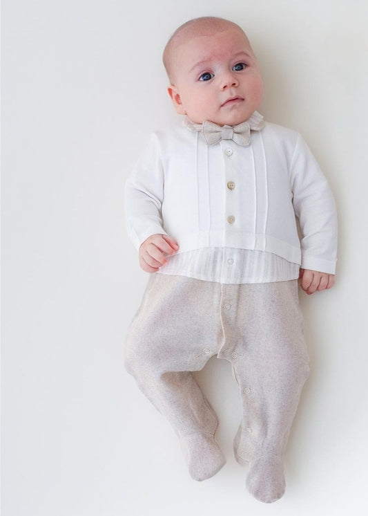Baby Footed Linen Occasion outfit