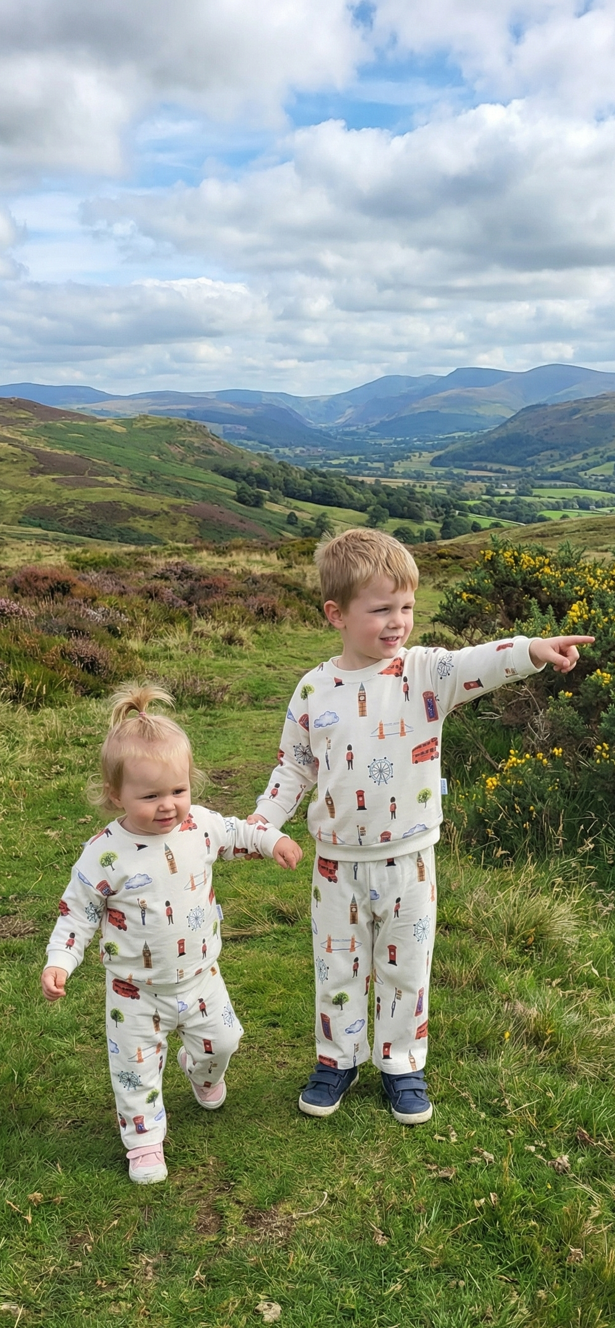 London Adventures Organic Cotton Kids Set